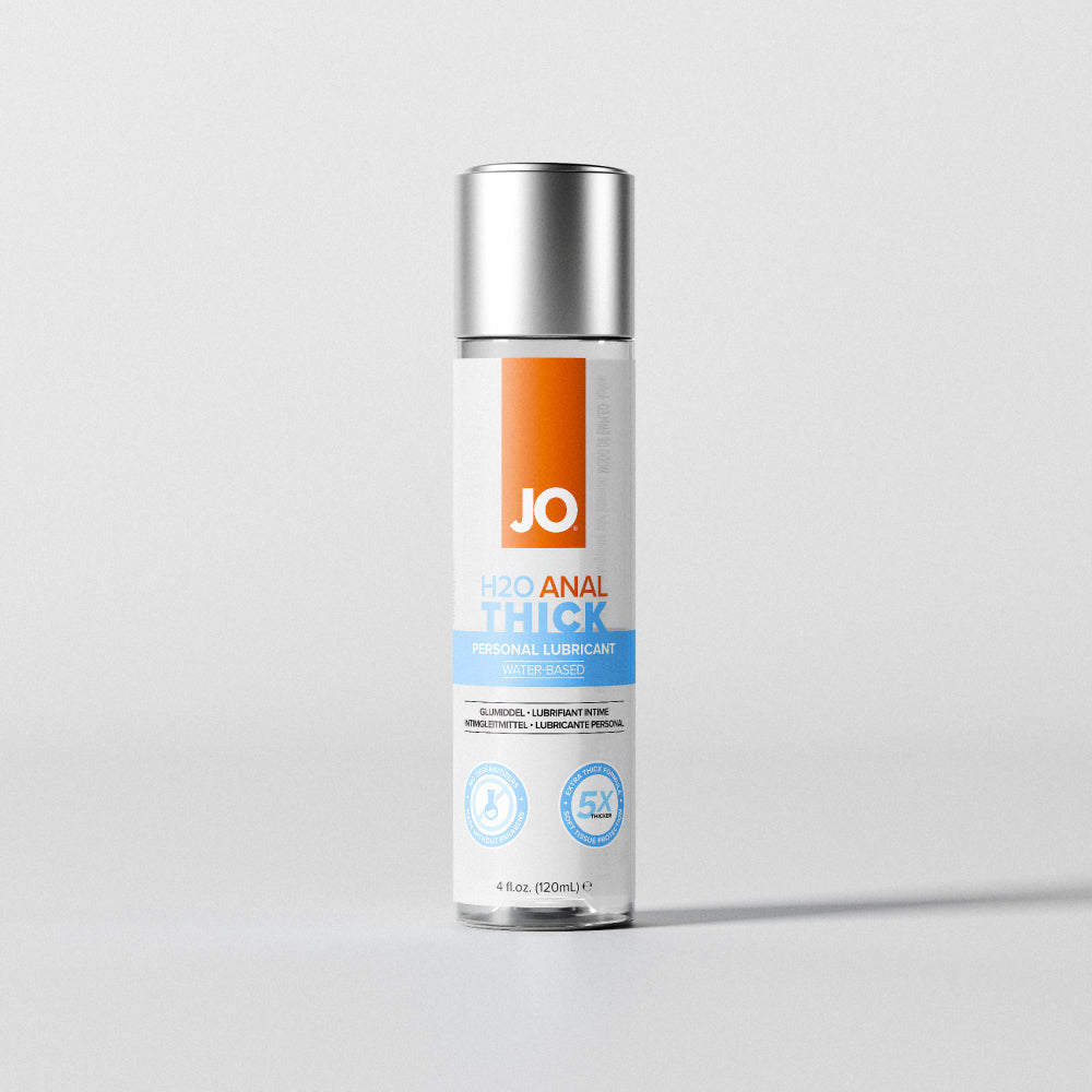 JO H2O Anal Thick Lube - 120 mL - Thick Water Based Anal Lubricant - 120 ml Bottle - Hush Store Sydney 
