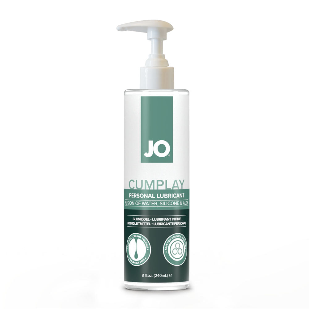JO Cumplay Lube - 240 mL - Cum Style Lubricant - 240 ml Pump Bottle - Hush Store Sydney 