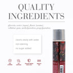 JO H2O Cherry Burst Lube - 120 mL - Cherry Flavoured Water Based Lubricant - 120 ml Bottle - Hush Store Sydney 
