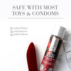 JO H2O Cherry Burst Lube - 120 mL - Cherry Flavoured Water Based Lubricant - 120 ml Bottle - Hush Store Sydney 