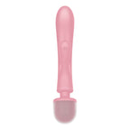 Satisfyer Triple Lover - Pink USB Rechargeable Rabbit Vibrator and Massage Wand