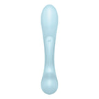 Satisfyer Triple Oh - Light Blue USB Rechargeable Rabbit Vibrator