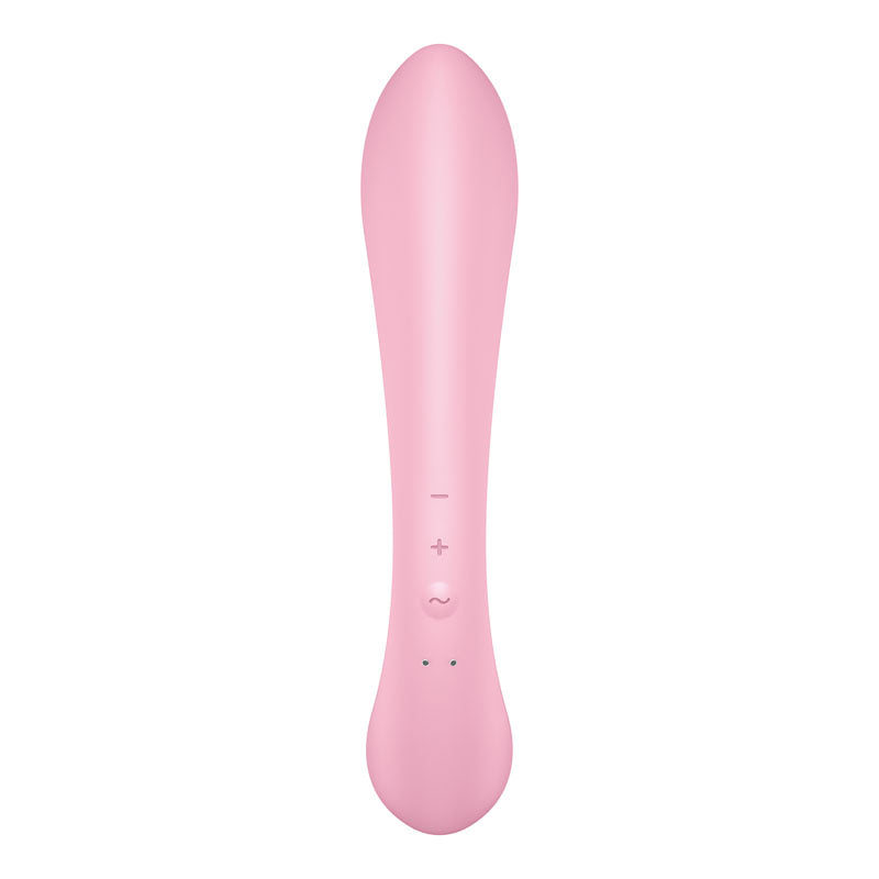 Satisfyer Triple Oh - Pink USB Rechargeable Rabbit Vibrator