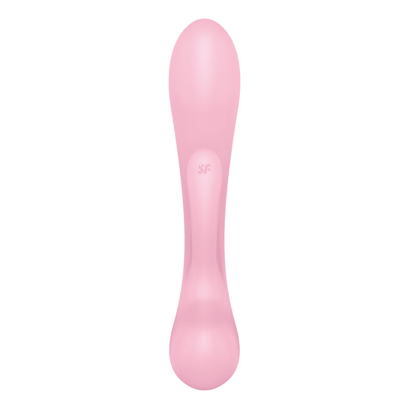 Satisfyer Triple Oh - Pink USB Rechargeable Rabbit Vibrator