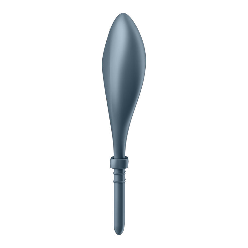 Satisfyer Bullseye - Navy - Navy Vibrating Adjustable Lasso Cock Ring - Hush Store Sydney 