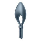 Satisfyer Bullseye - Navy - Navy Vibrating Adjustable Lasso Cock Ring - Hush Store Sydney 