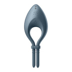 Satisfyer Bullseye - Navy - Navy Vibrating Adjustable Lasso Cock Ring - Hush Store Sydney 
