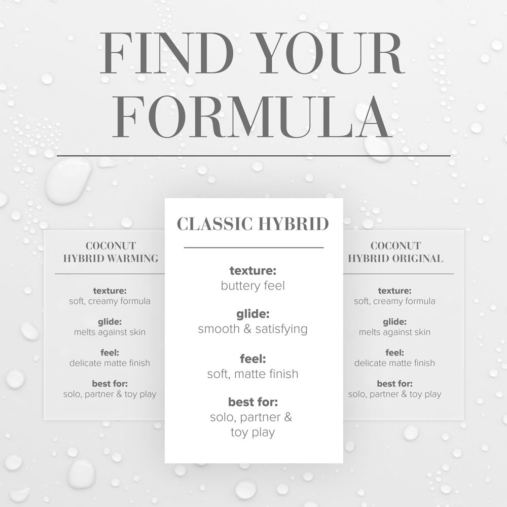 JO Classic Hybrid - Hybrid Lubricant - 120 ml Bottle - Hush Store Sydney 
