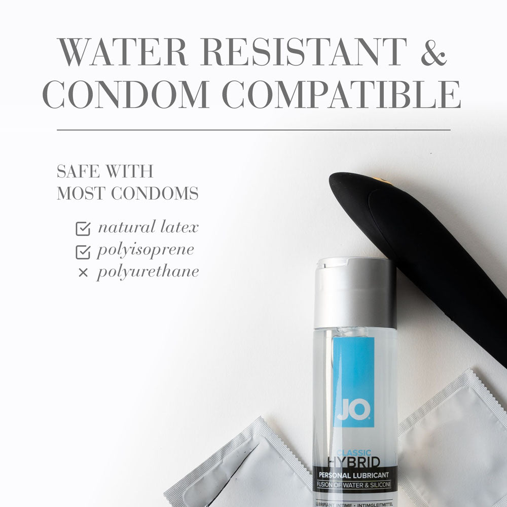 JO Classic Hybrid - Hybrid Lubricant - 120 ml Bottle - Hush Store Sydney 