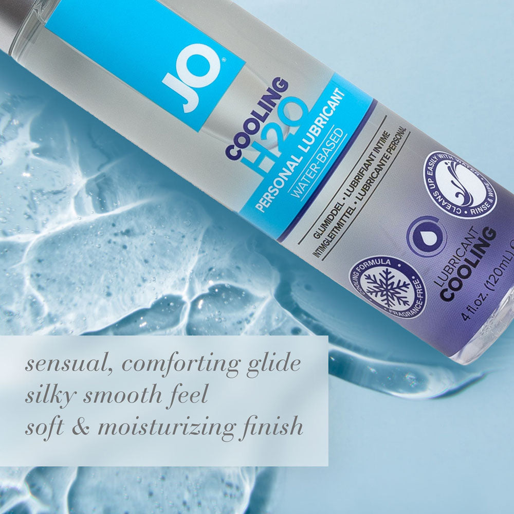 JO H2O Cooling Lube - 60 mL - Water Based Cooling Lubricant - 60 ml Bottle - Hush Store Sydney 