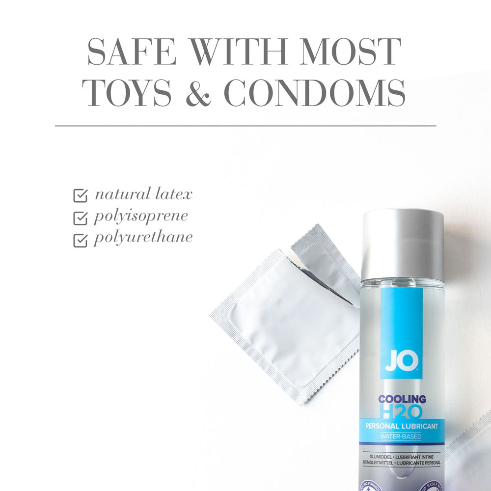 JO H2O Cooling Lube - 120 mL - Water Based Cooling Lubricant - 120 ml Bottle - Hush Store Sydney 
