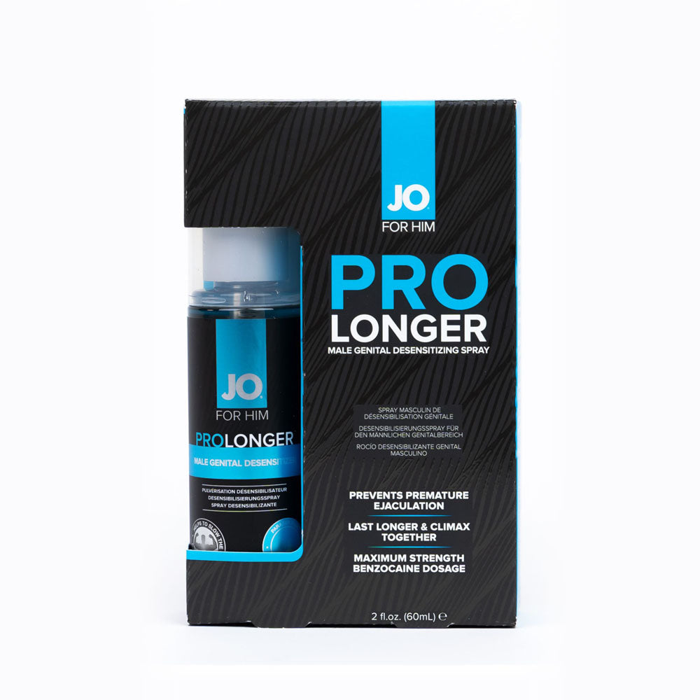 JO Prolonger Spray - 60 mL - Desensitising Spray for Men - 60 ml Spray Bottle - Hush Store Sydney 