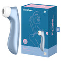 Satisfyer Pro 2+ - Blue Touch-Free USB-Rechargeable Clitoral Stimulator with Vibration - Hush Store Sydney 