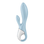 Satisfyer Air Pump Bunny 1 - Blue USB Rechargeable Inflatable Rabbit Vibrator
