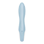 Satisfyer Air Pump Bunny 1 - Blue USB Rechargeable Inflatable Rabbit Vibrator