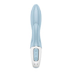 Satisfyer Air Pump Bunny 1 - Blue USB Rechargeable Inflatable Rabbit Vibrator