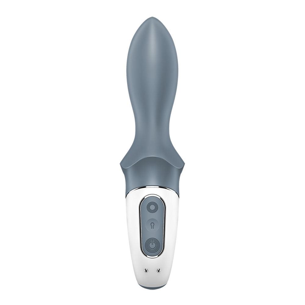 Satisfyer Air Pump Booty 1 - Grey USB Rechargeable Inflatable Anal Vibrator