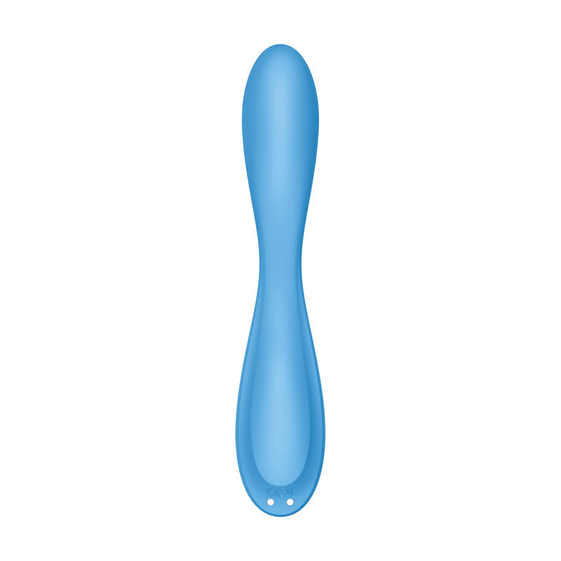 Satisfyer G-Spot Flex 4 - Blue USB Rechargeable Vibrator with App Control - Hush Store Sydney 