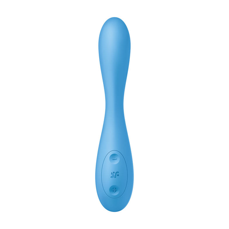 Satisfyer G-Spot Flex 4 - Blue USB Rechargeable Vibrator with App Control - Hush Store Sydney 