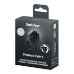 Satisfyer Perfect Pair 1 - Black USB-C Rechargeable Vibrating Couples Ring