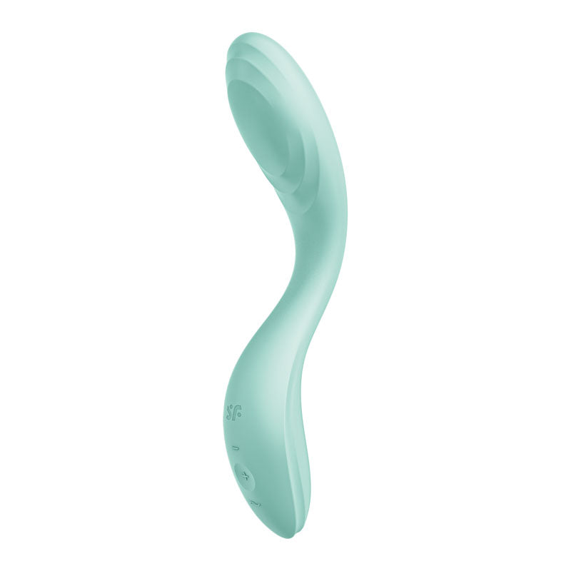 Satisfyer Rrrolling Pleasure - Mint USB Rechargeable Vibrator - Hush Store Sydney 