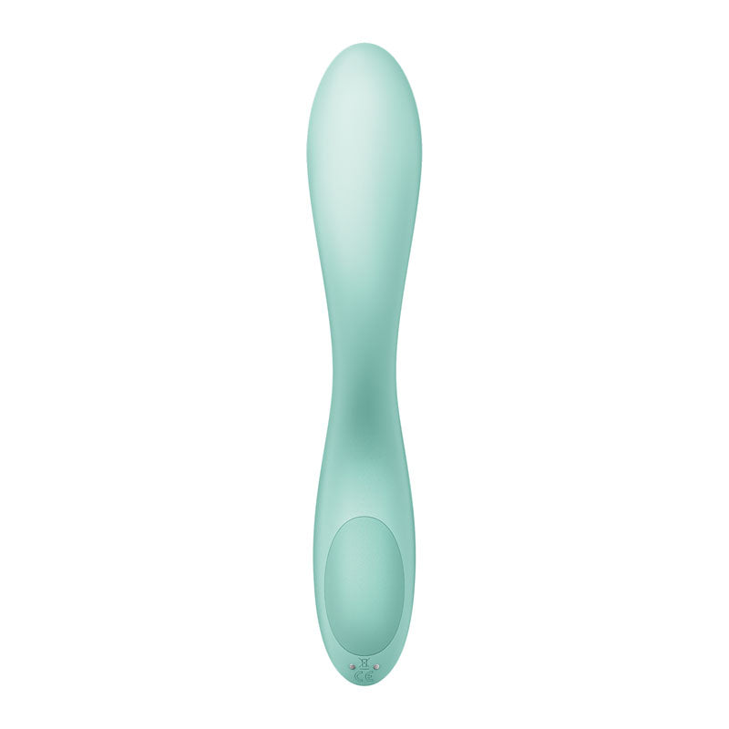 Satisfyer Rrrolling Pleasure - Mint USB Rechargeable Vibrator - Hush Store Sydney 