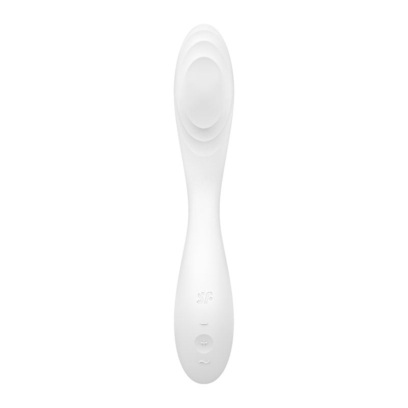 Satisfyer Rrrolling Pleasure - White USB Rechargeable Vibrator - Hush Store Sydney 