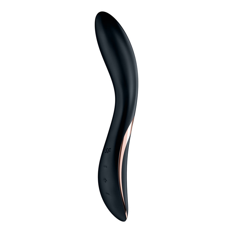 Satisfyer Rrrolling Explosion - Black USB Rechargeable Vibrator - Hush Store Sydney 