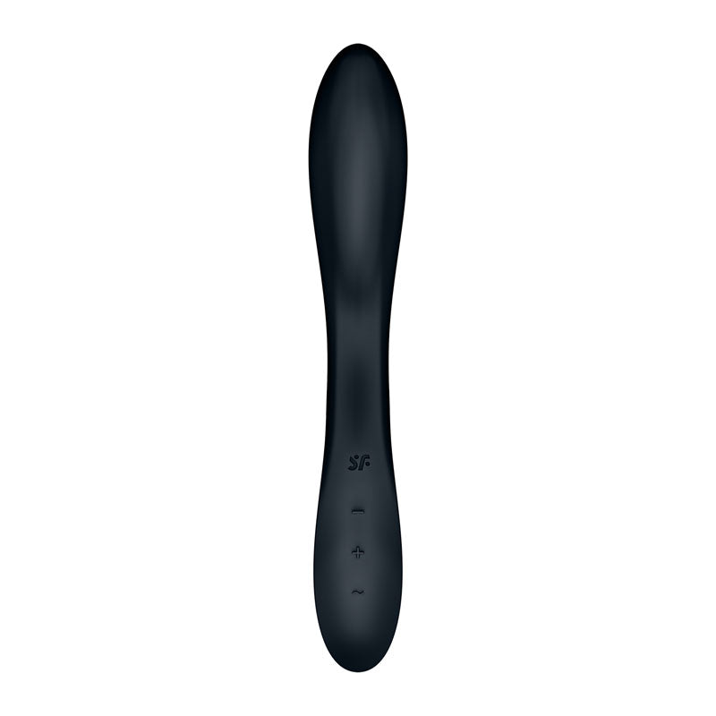 Satisfyer Rrrolling Explosion - Black USB Rechargeable Vibrator - Hush Store Sydney 