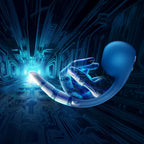 Satisfyer Pro+ Wave 4 - Blue USB Rechargeable Vibrator with Air Pulse Stimulation and App Control - Hush Store Sydney 