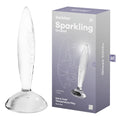Satisfyer Sparkling Crystal Clear Glass Accessory - Hush Store Sydney 