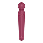 Satisfyer Planet Wand-er - Berry - Berry/Rose Gold USB Rechargeable Massager Wand