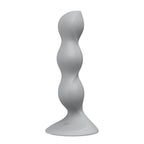 Satisfyer Triple Ball-R - Grey - Grey Beaded Anal Plug - Hush Store Sydney 