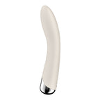 Satisfyer Spinning Vibe 1 - Beige - Beige 17.8 cm USB Rechargeable Rotating Vibrator