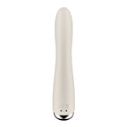 Satisfyer Spinning Vibe 1 - Beige - Beige 17.8 cm USB Rechargeable Rotating Vibrator
