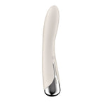 Satisfyer Spinning Vibe 1 - Beige - Beige 17.8 cm USB Rechargeable Rotating Vibrator