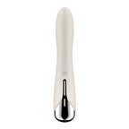 Satisfyer Spinning Vibe 1 - Beige - Beige 17.8 cm USB Rechargeable Rotating Vibrator