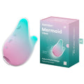 Satisfyer Mermaid Vibes - Mint/Pink - Mint/Pink USB Rechargeable Air Pulse Stimulator - Hush Store Sydney 
