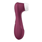 Satisfyer Pro 2 Generation 3 with App Control - Wine Red - Wine Red Touch-Free USB-Rechargeable Clitoral Stimulator - Hush Store Sydney 