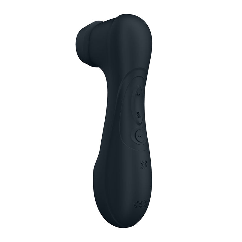 Satisfyer Pro 2 Generation 3 with App Control - Dark Grey - Dark Grey Touch-Free USB-Rechargeable Clitoral Stimulator - Hush Store Sydney 