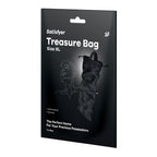 Satisfyer Treasure Bag XLarge - Black - Black XL Toy Storage Bag - Hush Store Sydney 