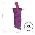 Satisfyer Treasure Bag XLarge - Violet - Violet XL Toy Storage Bag