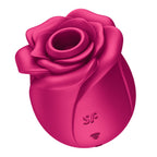 Satisfyer Pro 2 Classic Blossom - Red USB Rechargeable Air Pulse Rose Stimulator - Hush Store Sydney 