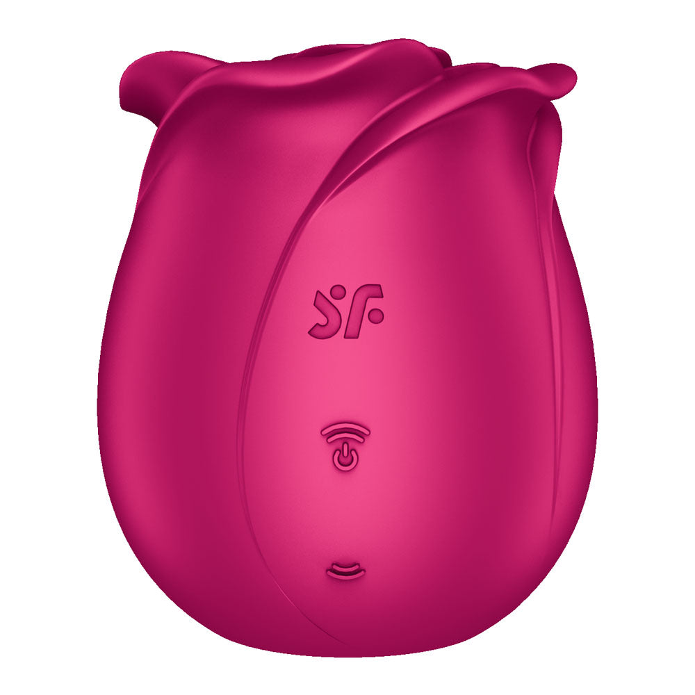 Satisfyer Pro 2 Classic Blossom - Red USB Rechargeable Air Pulse Rose Stimulator - Hush Store Sydney 