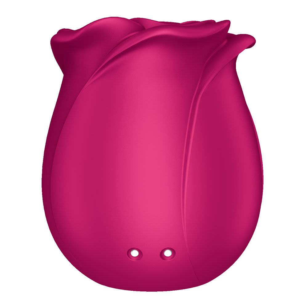 Satisfyer Pro 2 Classic Blossom - Red USB Rechargeable Air Pulse Rose Stimulator - Hush Store Sydney 