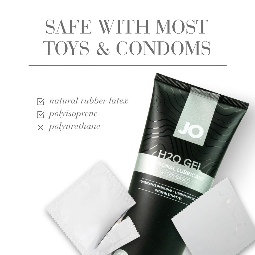 JO H2O Gel Original Lube - 120 mL - Thick Water Based Lubricant - 120 ml Tube - Hush Store Sydney 