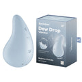 Satisfyer Dew Drop - Light Blue USB Rechargeable Stimulator - Hush Store Sydney 