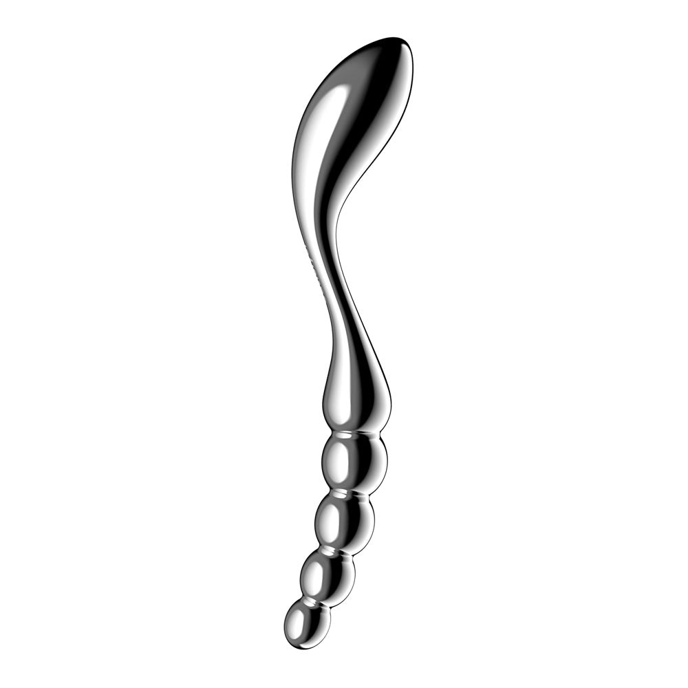 Satisfyer Star Force 1 - Chrome Steel 21 cm Dildo - Hush Store Sydney 