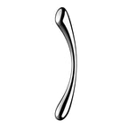 Satisfyer Cosmic Crest 1 - Chrome Steel 24 cm Dildo - Hush Store Sydney 