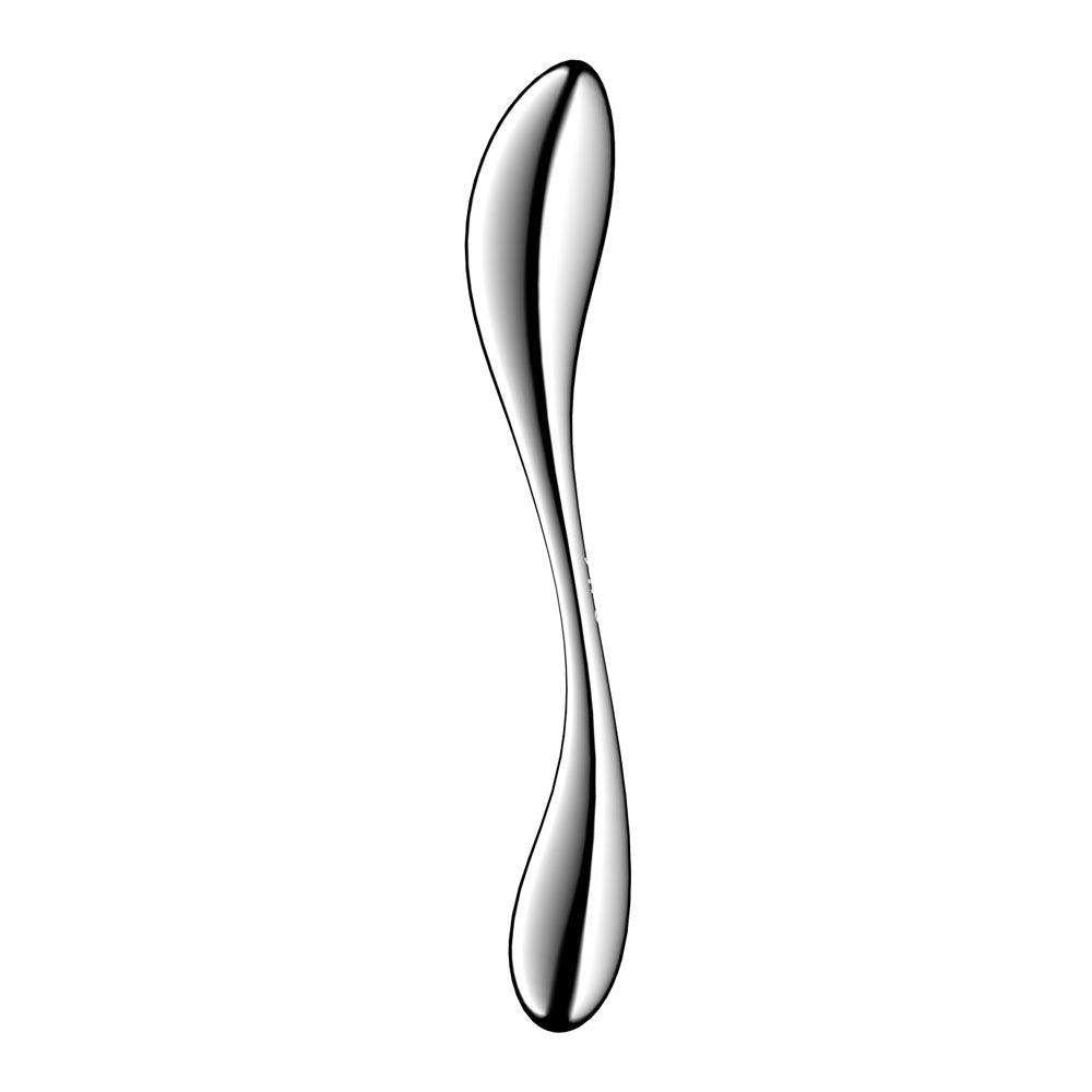 Satisfyer Star Force 3 - Chrome Steel 27 cm Dildo